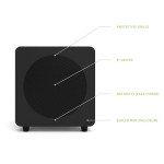 Kanto SUB8 Powered Subwoofer - 300W, 8" Woofer