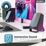 MAJORITY 80W Bluetooth PC Speakers with Subwoofer