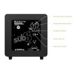 Kanto SUB8 Powered Subwoofer - 300W, 8" Woofer