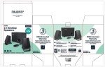 MAJORITY 80W Bluetooth PC Speakers with Subwoofer