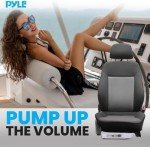 Pyle 25cm Slim Amplified Car Subwoofer System