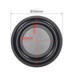 6-Inch Passive Radiator for DIY Subwoofer Repair
