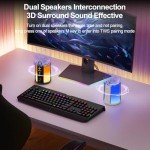 CofunKool Portable Bluetooth Speaker with RGB Lights