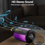 CofunKool Portable Bluetooth Speaker with RGB Lights