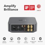 WiiM Amp: Multiroom Streaming Amplifier with Voice Control
