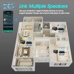 August WR320 WiFi Audio Receiver for Speakers