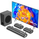 Hiwill 5.1CH Dolby Atmos Soundbar with Subwoofer