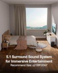 ULTIMEA 5.1ch Sound Bar and Surround Speakers