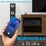 Pyle 100W Wireless Bluetooth Home Audio Amplifier