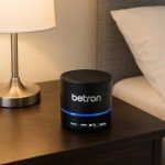 Betron KBS08 Wireless Mini Bluetooth Speaker - Black