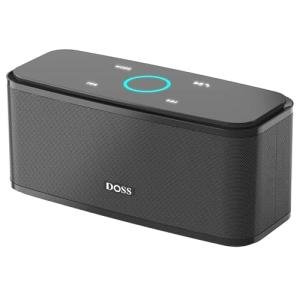DOSS SoundBox Touch Bluetooth Speaker - Black