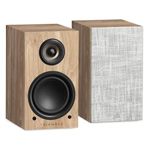 Triangle LN01A Bluetooth Bookshelf Speakers - Light Oak