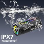 Taopodo 30W Waterproof Bluetooth Speaker with Lights