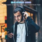 90 Degree 3.5mm Aux Cable, 1.2M Nylon Braided