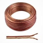 Electrosmart 5m Clear Speaker Cable for Audio