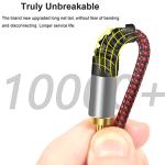 3M RCA Stereo Subwoofer Audio Cable - Nylon Braided