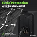 GearIT Hi-Fi Speaker Wire with Banana Plugs