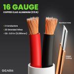 GearIT 16 Gauge In-Wall Speaker Wire - 200 Feet