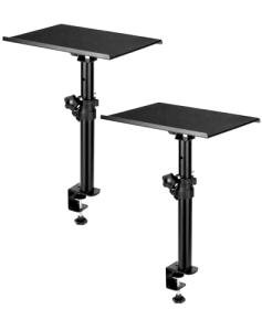 Adjustable Desktop Speaker Stands with Table Clamp