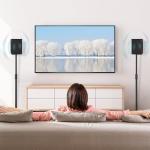 Adjustable Height Speaker Stands for Bookshelf Speakers