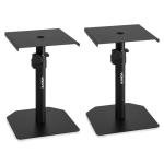 Adjustable Height Studio Monitor Speaker Stands Set