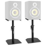 Adjustable Height Studio Monitor Speaker Stands Set