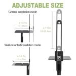 Adjustable Speaker Stands for Samsung and Sony
