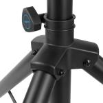 Vonyx Adjustable Tripod PA Speaker Stands Set of 2