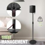 Adjustable Speaker Stands for Samsung and Sony