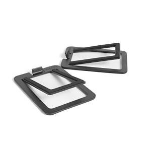 Kanto S2 Desktop Speaker Stands - Steel - Black