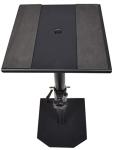 QTX Adjustable Monitor Floor Stand for Speakers