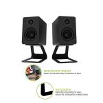 Kanto SE2 Black Desktop Speaker Stands - Pair