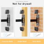 PUTORSEN Adjustable Wall Mount for Speakers - 2 Pack
