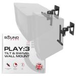 Play 3 Wall Mounts - Twin Pack for Sonos