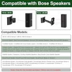 Bose Speaker Wall Mounts - Adjustable 2 Pack
