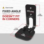 Wall Mount Bracket Twin Pack for Sonos Speakers