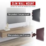 Universal Slim Speaker Wall Mount Brackets for Home Audio