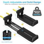 Adjustable Soundbar Wall Mount Bracket for TV
