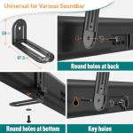 ELIVED Adjustable Soundbar TV Mount Bracket