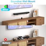 Adjustable Soundbar Wall Mount Bracket for TV