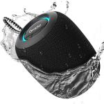 Oraolo Mini Bluetooth Waterproof Speaker with LED Light