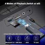 Portable Bluetooth Speaker with 3D Stereo Bass