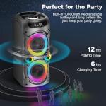 Powerful Portable Bluetooth Speaker with Deep Bass