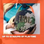 JBL Clip 5 Portable Bluetooth Speaker, Waterproof, Black