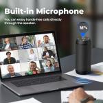 VOSFEEL Portable Bluetooth Speaker with LED Light