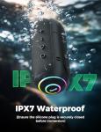 Rienok 35W Portable Waterproof Bluetooth Speaker