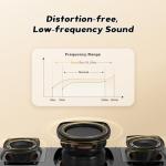 DOSS SoundBox Ultra Bluetooth Speaker, 80W Deep Bass