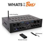 500W Wireless Bluetooth Karaoke Amplifier and Receiver