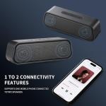 BlitexyFlow Waterproof Bluetooth Portable Speaker