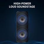 CYBORIS Portable Waterproof Bluetooth Speaker - 20W Sound